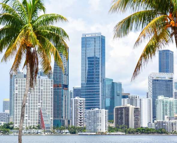 view of miami city